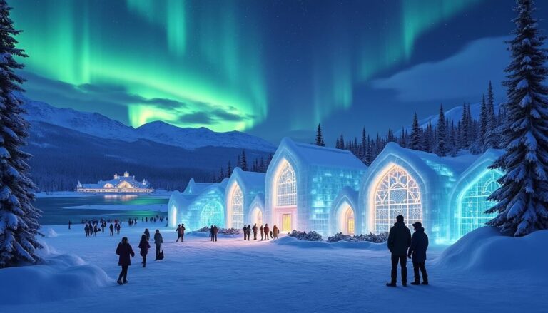 Découvrez notre guide complet 2025 des plus beaux hôtels de glace en Laponie. Émerveillez-vous devant l'architecture éphémère et les paysages hivernaux sublimes, tout en planifiant votre séjour dans ces établissements uniques qui promettent une expérience inoubliable au cœur de l'hiver nordique.